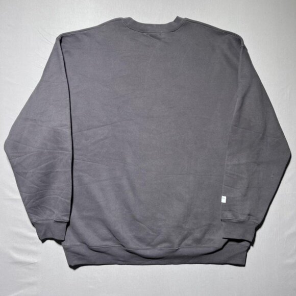The Mayfair Group Rory Kramer Sweatshirt Mens 2XL Gray Butterfly Skull Crewneck - Picture 2 of 15